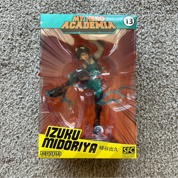 MY HERO ACADEMIA IZUKU MIDORIYA ACTION FIGURE COLLECTIBLE TOY NEW - Picture 1 of 2